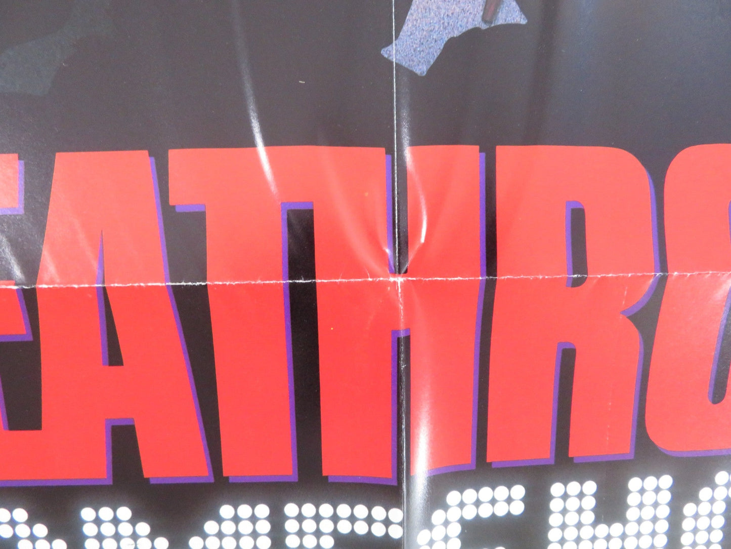 DEATHROW GAMESHOW FOLDED US ONE SHEET POSTER JOHN CAFFERTY ROBYN BLYTHE 1987 Rendezvous Cinema Movie posters