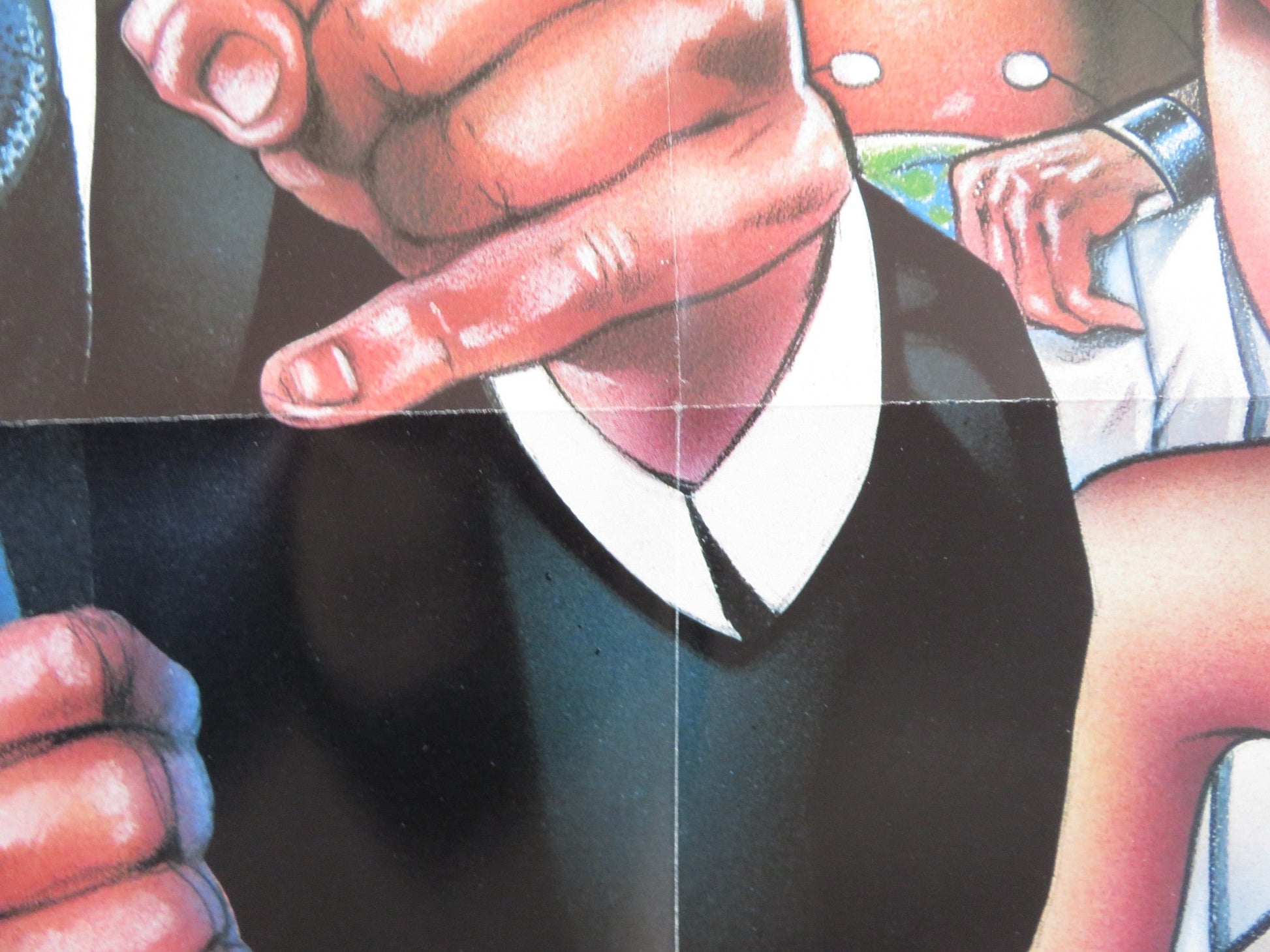 DEATHROW GAMESHOW FOLDED US ONE SHEET POSTER JOHN CAFFERTY ROBYN BLYTHE 1987 Rendezvous Cinema Movie posters