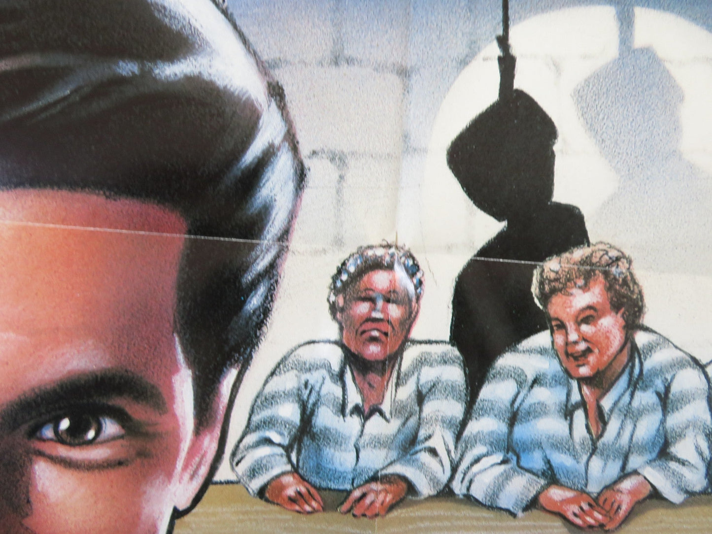 DEATHROW GAMESHOW FOLDED US ONE SHEET POSTER JOHN CAFFERTY ROBYN BLYTHE 1987 Rendezvous Cinema Movie posters