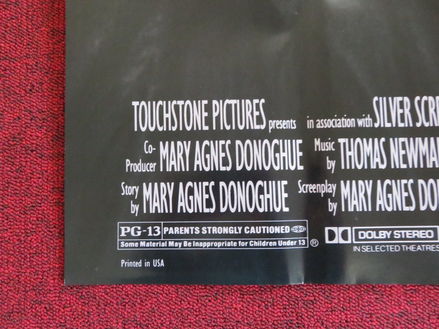 DECEIVED FOLDED US ONE SHEET POSTER GOLDIE HAWN 1991 Rendezvous Cinema Movie posters