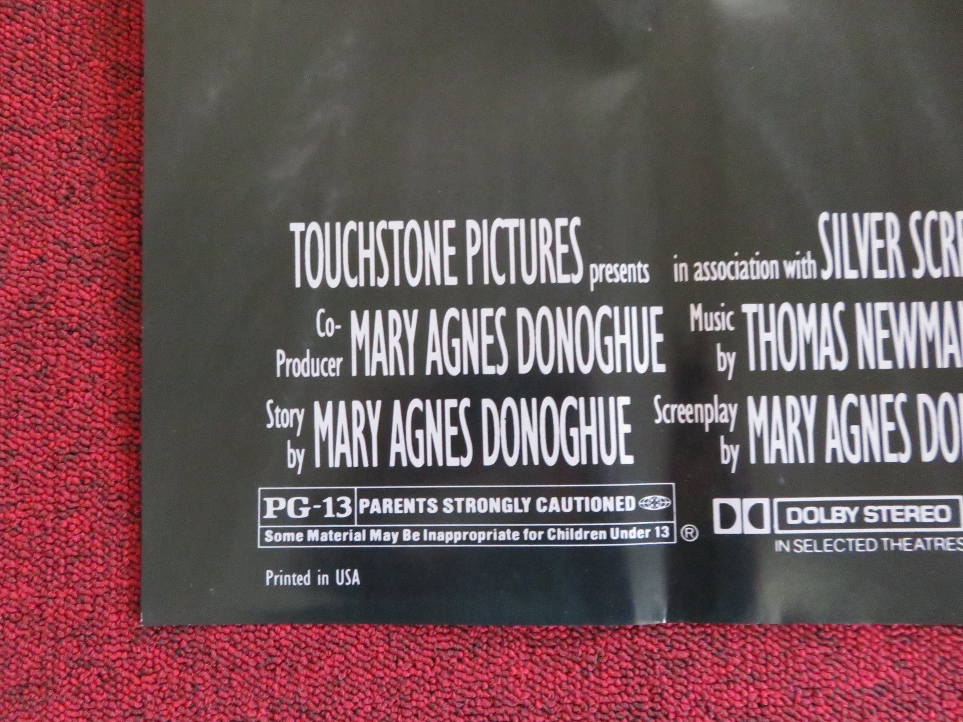 DECEIVED FOLDED US ONE SHEET POSTER GOLDIE HAWN 1991 Rendezvous Cinema Movie posters