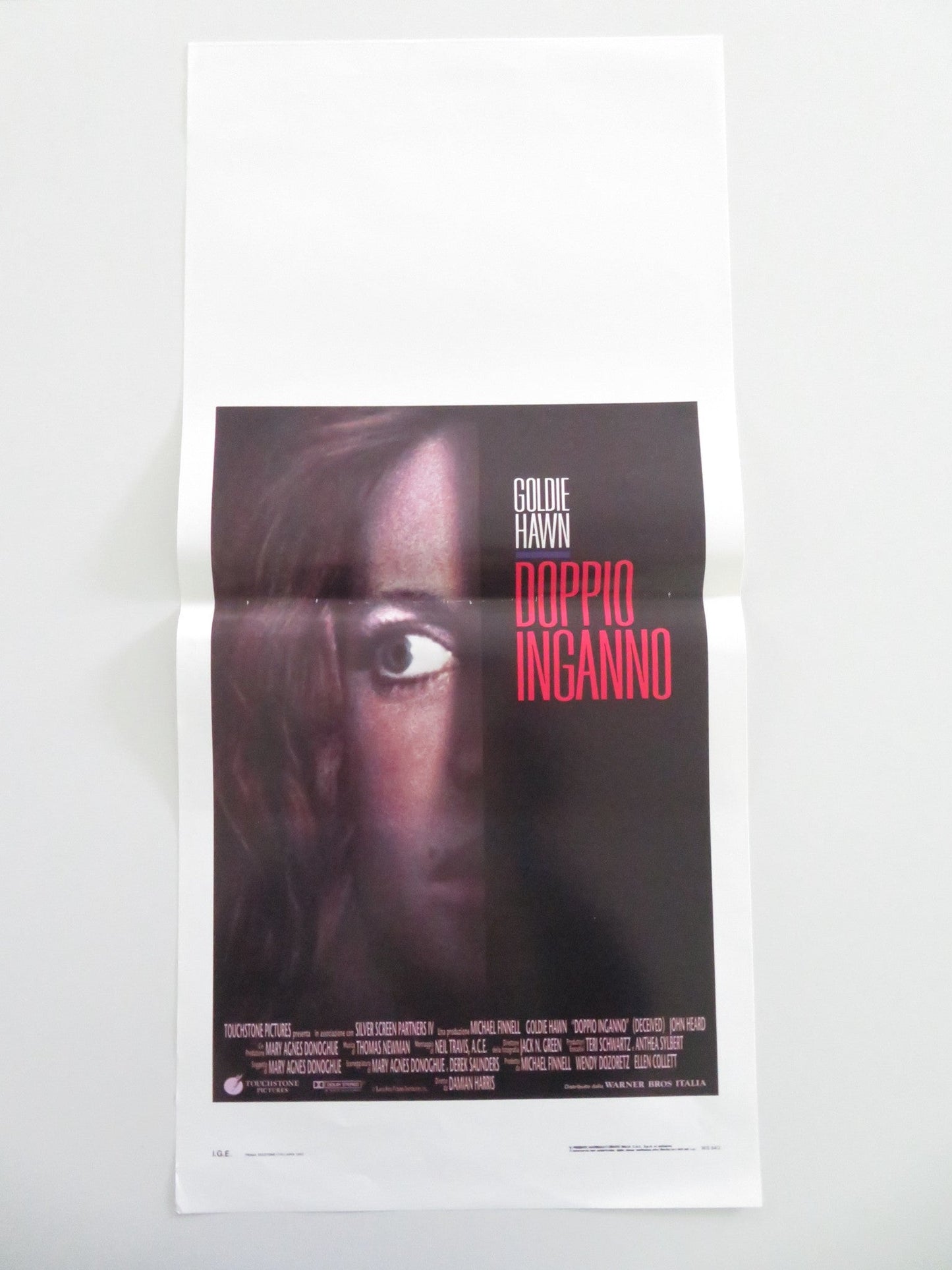 Deceived Italian Locandina Poster Goldie Hawn Damon Redfern 1991 Movie posters