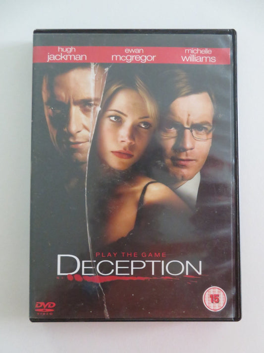 DECEPTION (DVD) HUGH JACKMAN EWAN MCGREGOR 2008 REGION 2 Movie posters