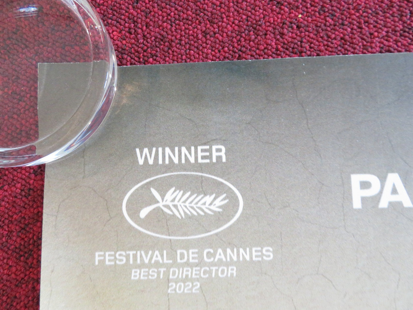 DECISION TO LEAVE UK QUAD ROLLED POSTER TANG WEI PARK HAE - IL 2022 Rendezvous Cinema Movie posters