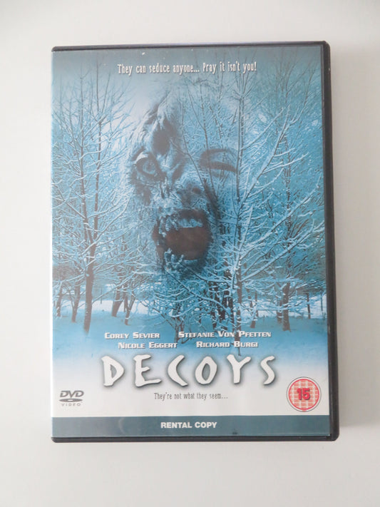 Decoys (DVD) Corey Sevier Stefanie von Pfetten Kim Poirier 2004 Region 2 Movie posters