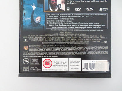 Deep Blue Sea (DVD) Thomas Jane Saffron Burrows 1999 Region 2 Movie posters