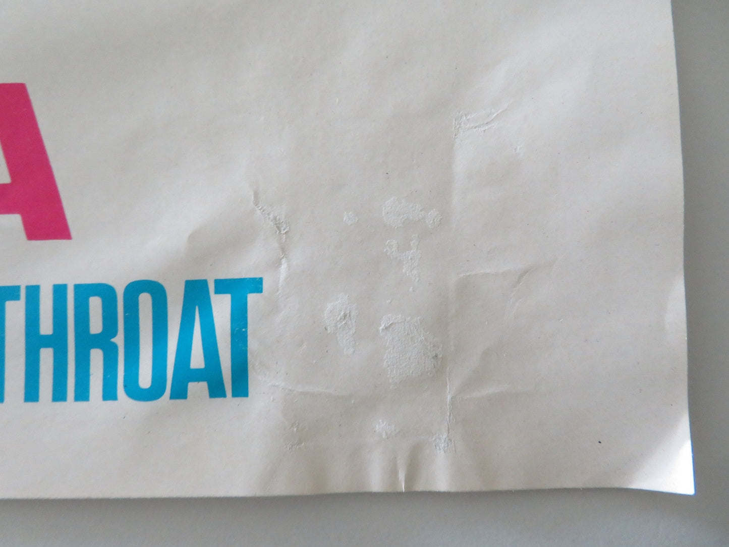 DEEP THROAT ITALIAN LOCANDINA POSTER LINDA LOVELACE HARRY REEMS 1975 Movie posters