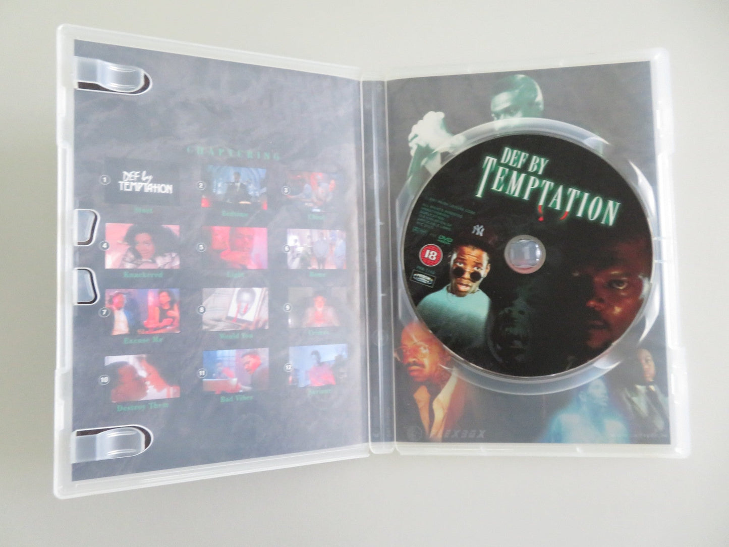 DEF BY TEMPTATION (DVD) SAMUEL L. JACKSON KADEEM HARDISON 1990 REGION 2 Movie posters