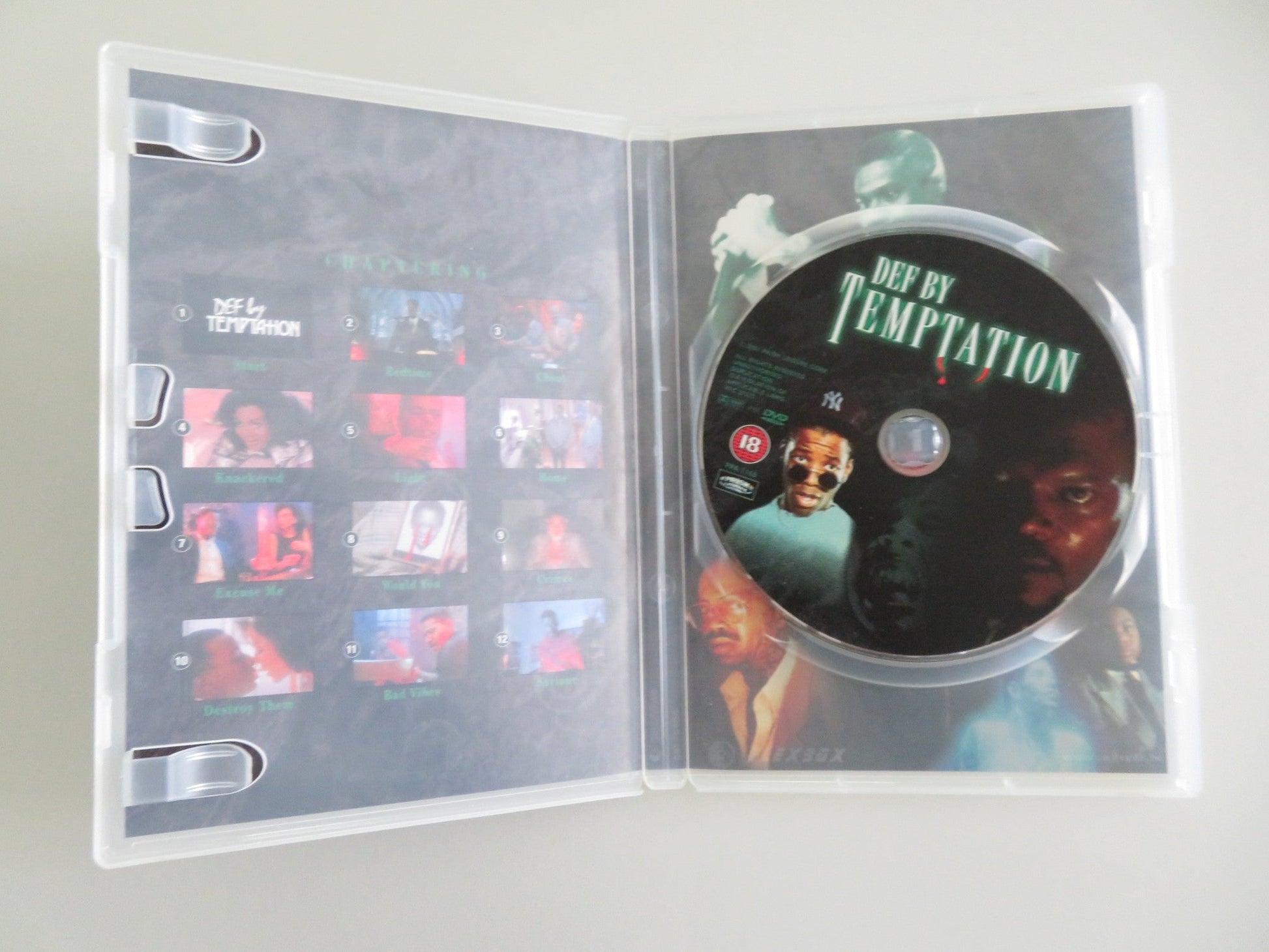 DEF BY TEMPTATION (DVD) SAMUEL L. JACKSON KADEEM HARDISON 1990 REGION 2 Movie posters