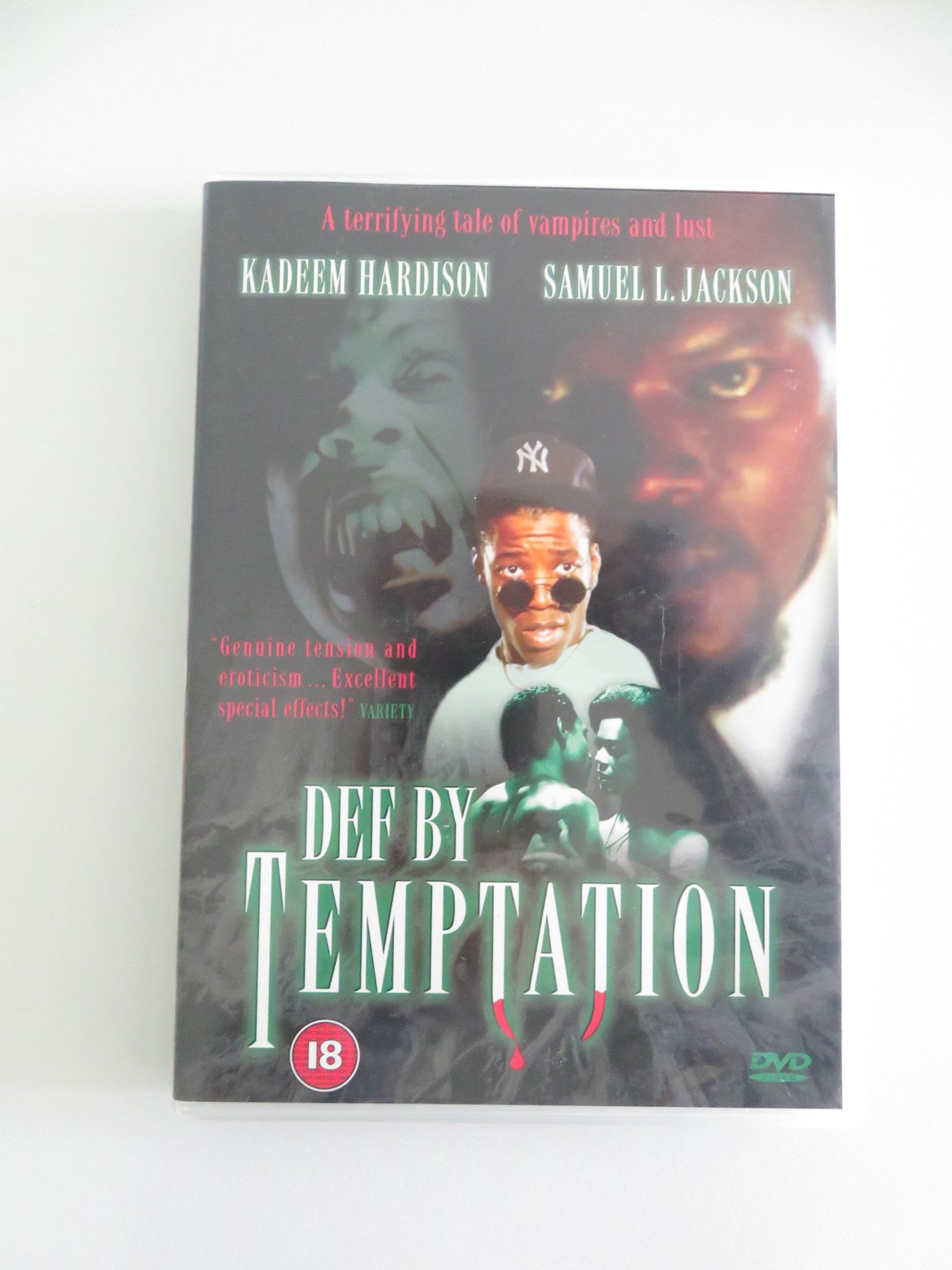 DEF BY TEMPTATION (DVD) SAMUEL L. JACKSON KADEEM HARDISON 1990 REGION 2 Movie posters