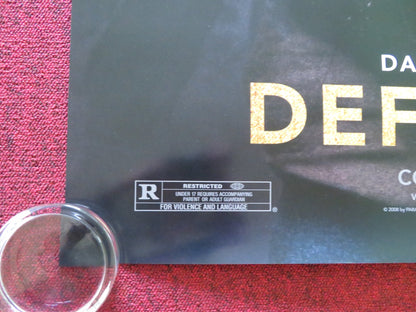 DEFIANCE US ONE SHEET ROLLED POSTER DANIEL CRAIG JAMIE BELL 2008 Rendezvous Cinema Movie posters