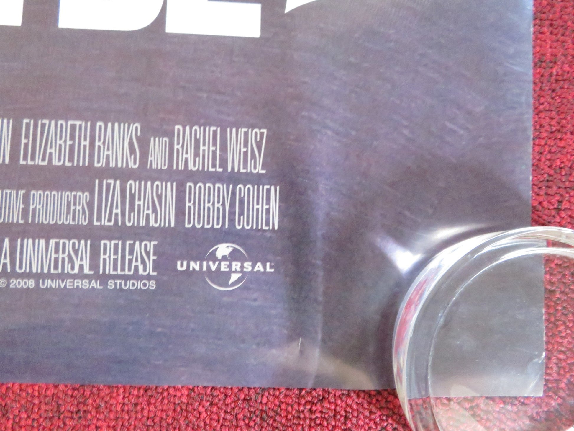 DEFINITELY, MAYBE US ONE SHEET ROLLED POSTER RYAN REYNOLDS AN NGUYEN 2008 Rendezvous Cinema Movie posters