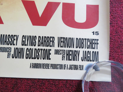 DEJA VU UK QUAD ROLLED POSTER STEPHEN DILLANE VANESSA REDGRAVE1997 Rendezvous Cinema Movie posters