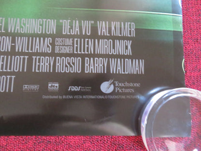 DEJA VU US ONE SHEET ROLLED POSTER DENZEL WASHINGTON VAL KILMER 2006 Rendezvous Cinema Movie posters