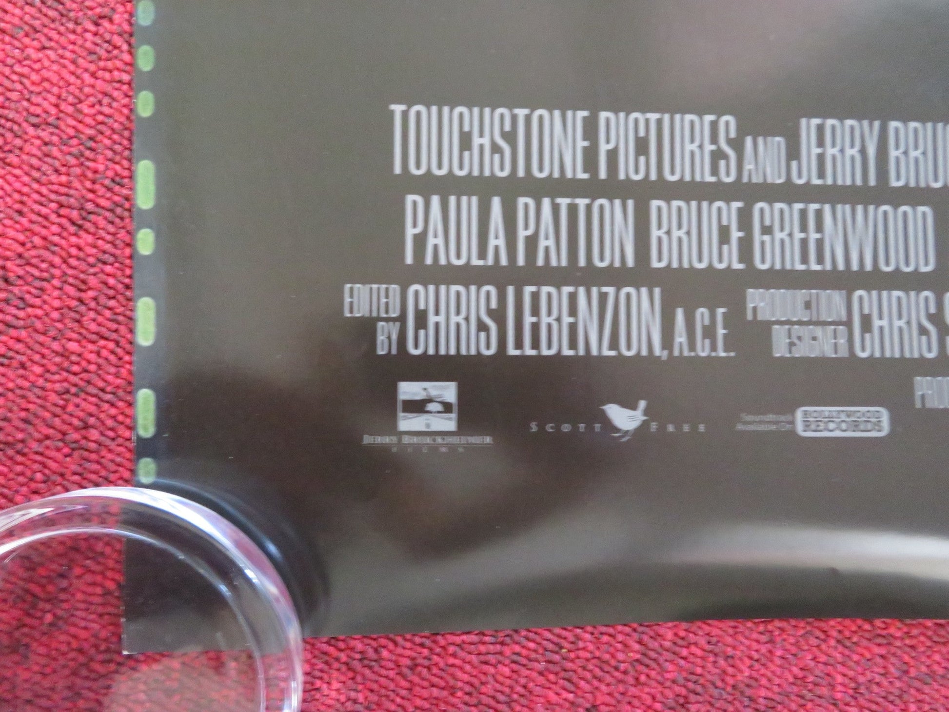 DEJA VU US ONE SHEET ROLLED POSTER DENZEL WASHINGTON VAL KILMER 2006 Rendezvous Cinema Movie posters