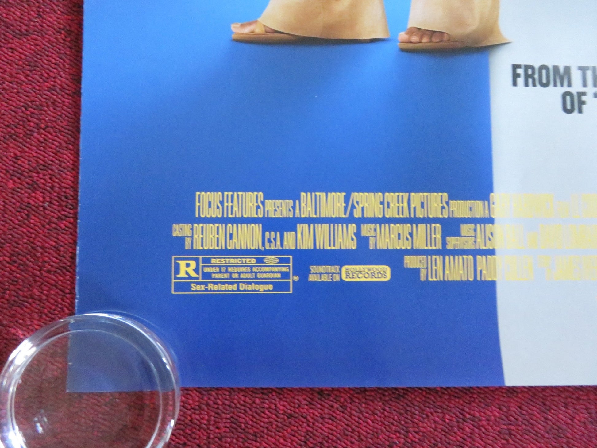 DELIVER US FROM EVA US ONE SHEET ROLLED POSTER LL COOL J GABRIELLE UNION 2003 Rendezvous Cinema Movie posters