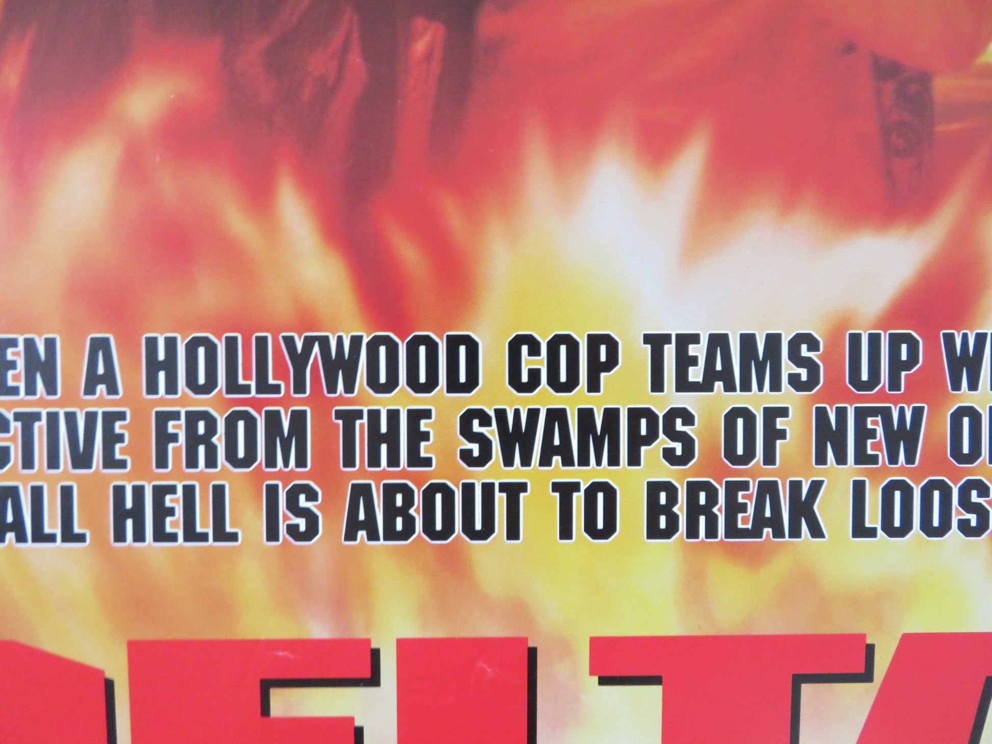 DELTA HEAT VHS POSTER ROLLED ANTHONY EDWARDS LANCE HENRIKSEN 1992 Rendezvous Cinema Movie posters