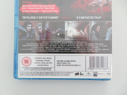 DEMONS NEVER DIE (BLU - RAY) TULISA REGGIE YATES 2011 REGION B Movie posters