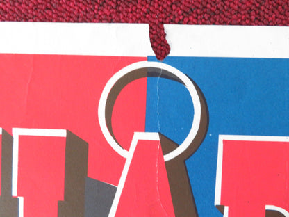 DEN HARDA LEKEN SWEDISH POSTER ROLLED GAMBLE ANN - MARIE GYLLENSPETZ 1956 Movie posters