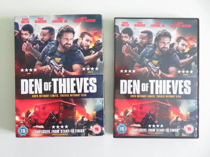 DEN OF THIEVES (DVD) GERARD BUTLER 50 CENT 2018 REGION 2 Movie posters