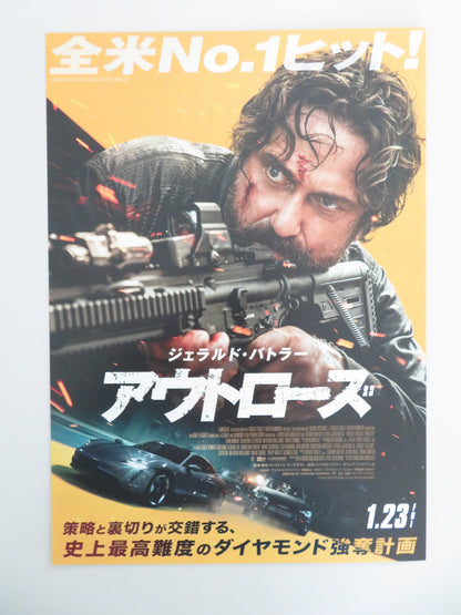 Den of Thieves: Pantera Japanese Chirashi (B5) Poster Butler 2025 Movie posters