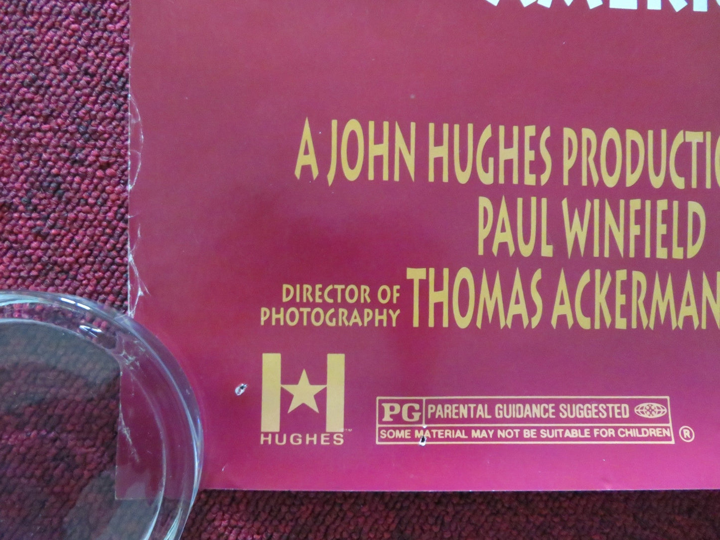 DENNIS THE MENACE US ONE SHEET ROLLED POSTER WALTER MATTHAU JOAN PLOWRIGHT 1993 Movie posters