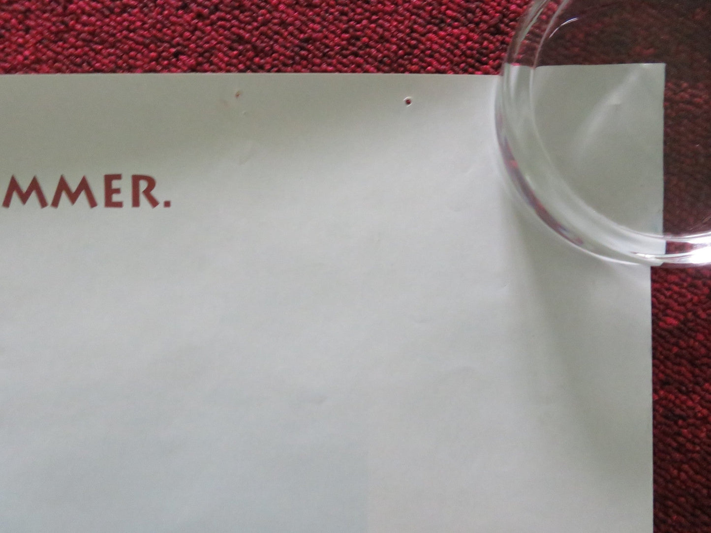 DENNIS THE MENACE US ONE SHEET ROLLED POSTER WALTER MATTHAU JOAN PLOWRIGHT 1993 Movie posters