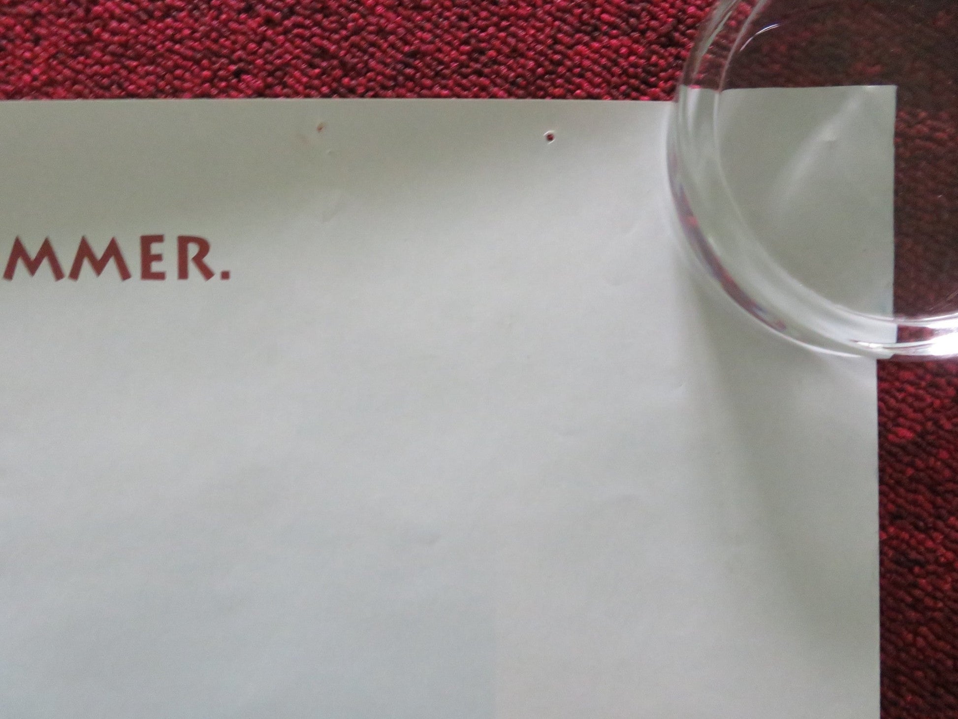 DENNIS THE MENACE US ONE SHEET ROLLED POSTER WALTER MATTHAU JOAN PLOWRIGHT 1993 Movie posters