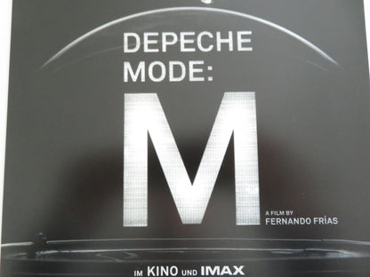 Depeche Mode: M Japanese Chirashi (B5) Poster Dave Gahan Martin Gore 2025 Movie posters