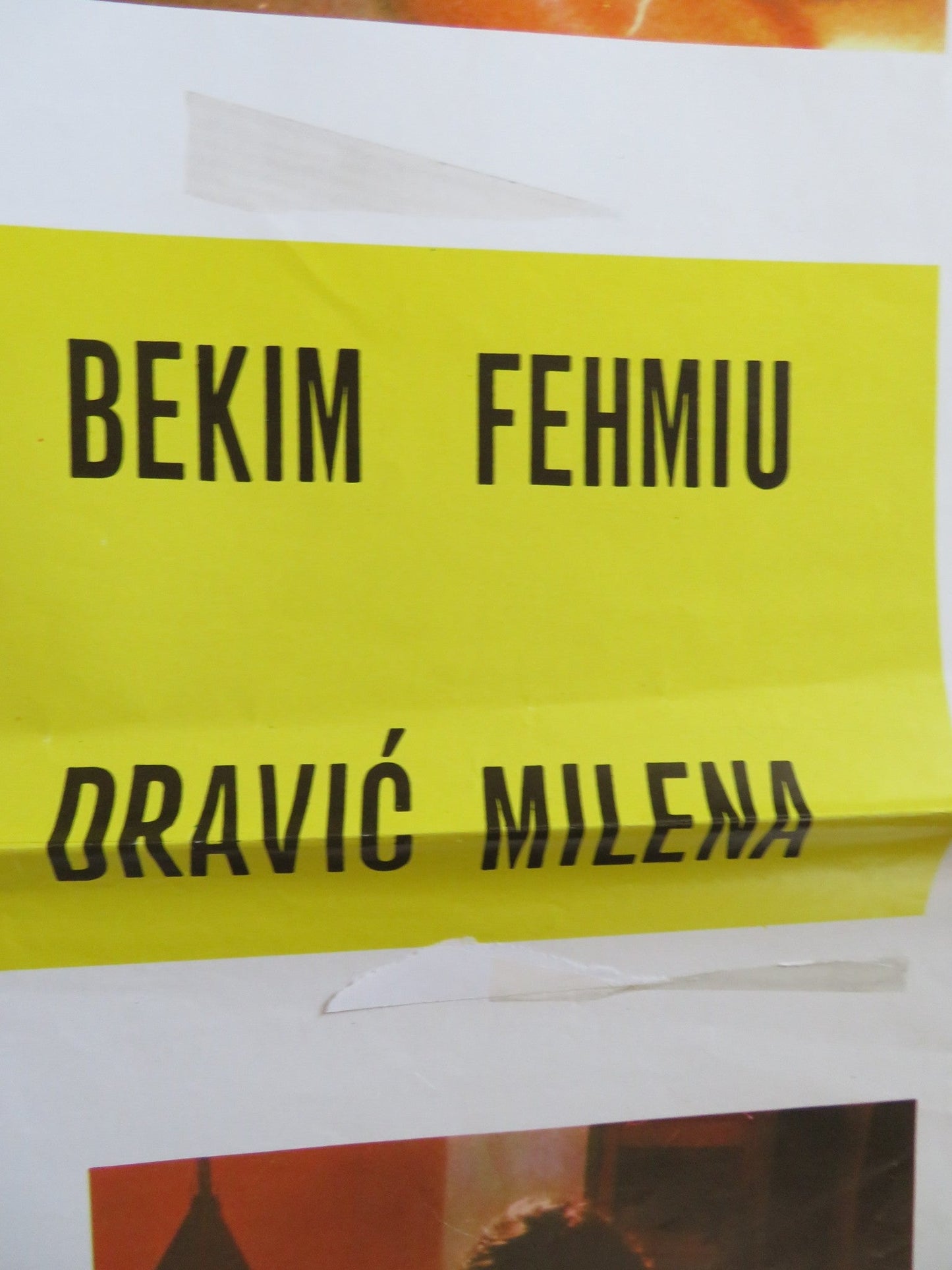 DEPS POSTER ARABIC FOLDED BEKIM FEHMIU MILENA DRAVIC 1974 Rendezvous Cinema Movie posters