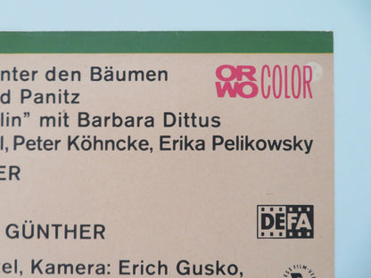 DER DRITTE GERMAN A1 ROLLED POSTER JUTTA HOFFMAN BARBARA DITTUS 1972 Movie posters