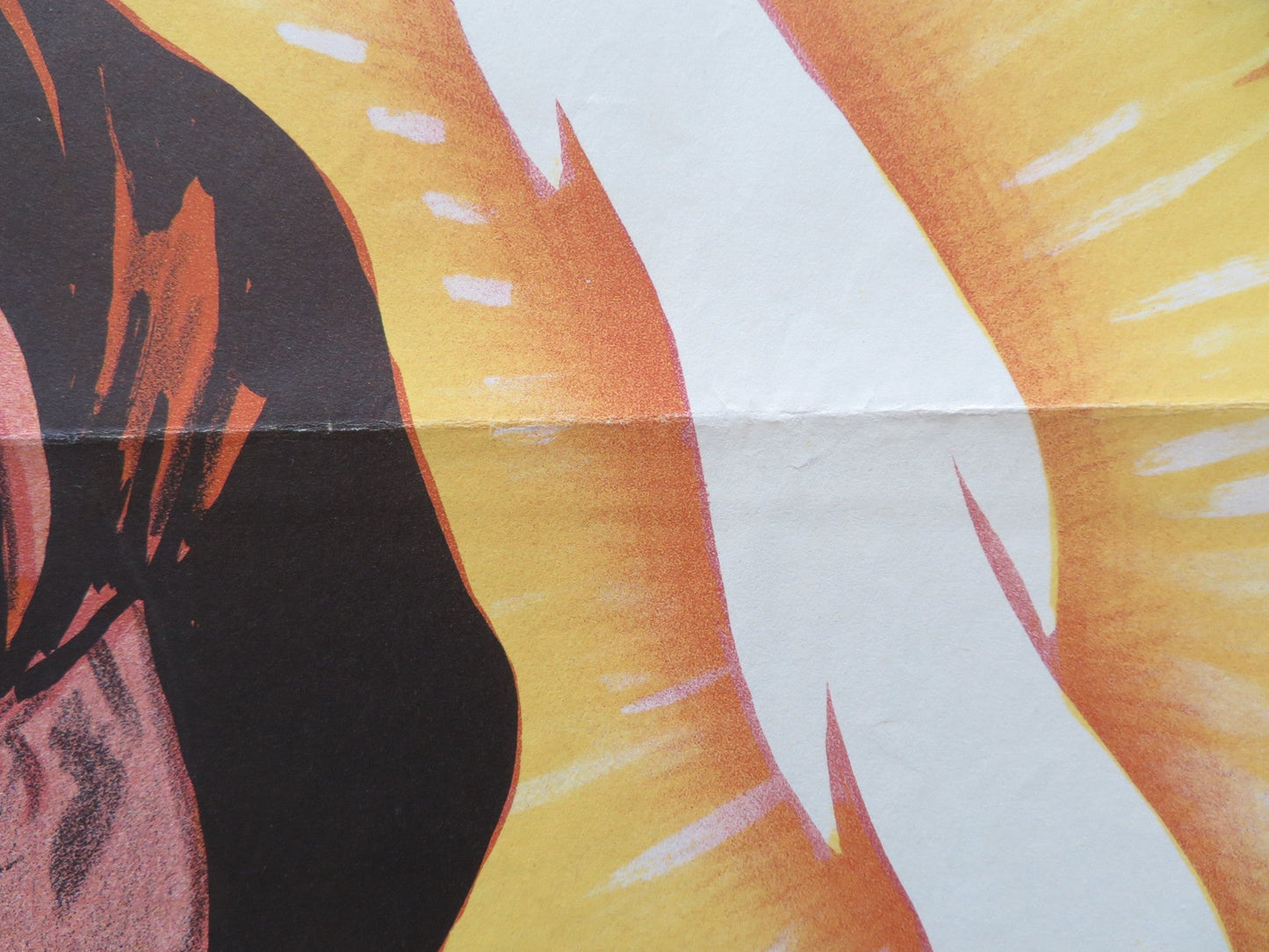 DER ENGEL MIT DEM FLAMMENSCHWERT DANISH POSTER ROLLED GERTRUD KUCKELMANN 1955 Rendezvous Cinema Movie posters