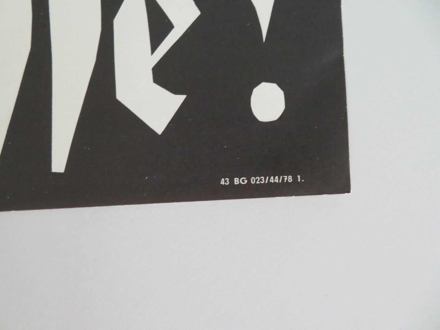 DER KOMET POSSE GERMAN ROLLED POSTER AUGUST WIL HELM IFFLAND 1978 Movie posters