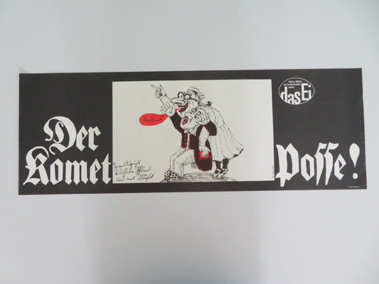 DER KOMET POSSE GERMAN ROLLED POSTER AUGUST WIL HELM IFFLAND 1978 Movie posters