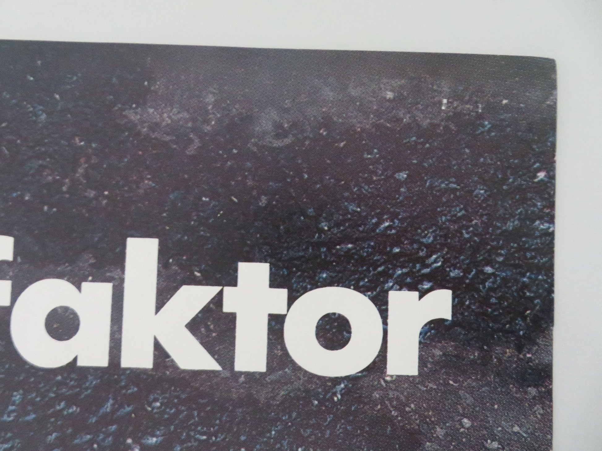 DER SUBJEKTIVE FAKTOR GERMAN A1 POSTER ROLLED ANGELIKA ROMMEL DUTSCH 1981 Movie posters