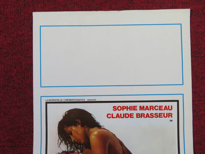 DESCENT INTO HELL ITALIAN LOCANDINA POSTER SOPHIE MARCEAU CLAUDE BRASSEUR 1987 Rendezvous Cinema Movie posters