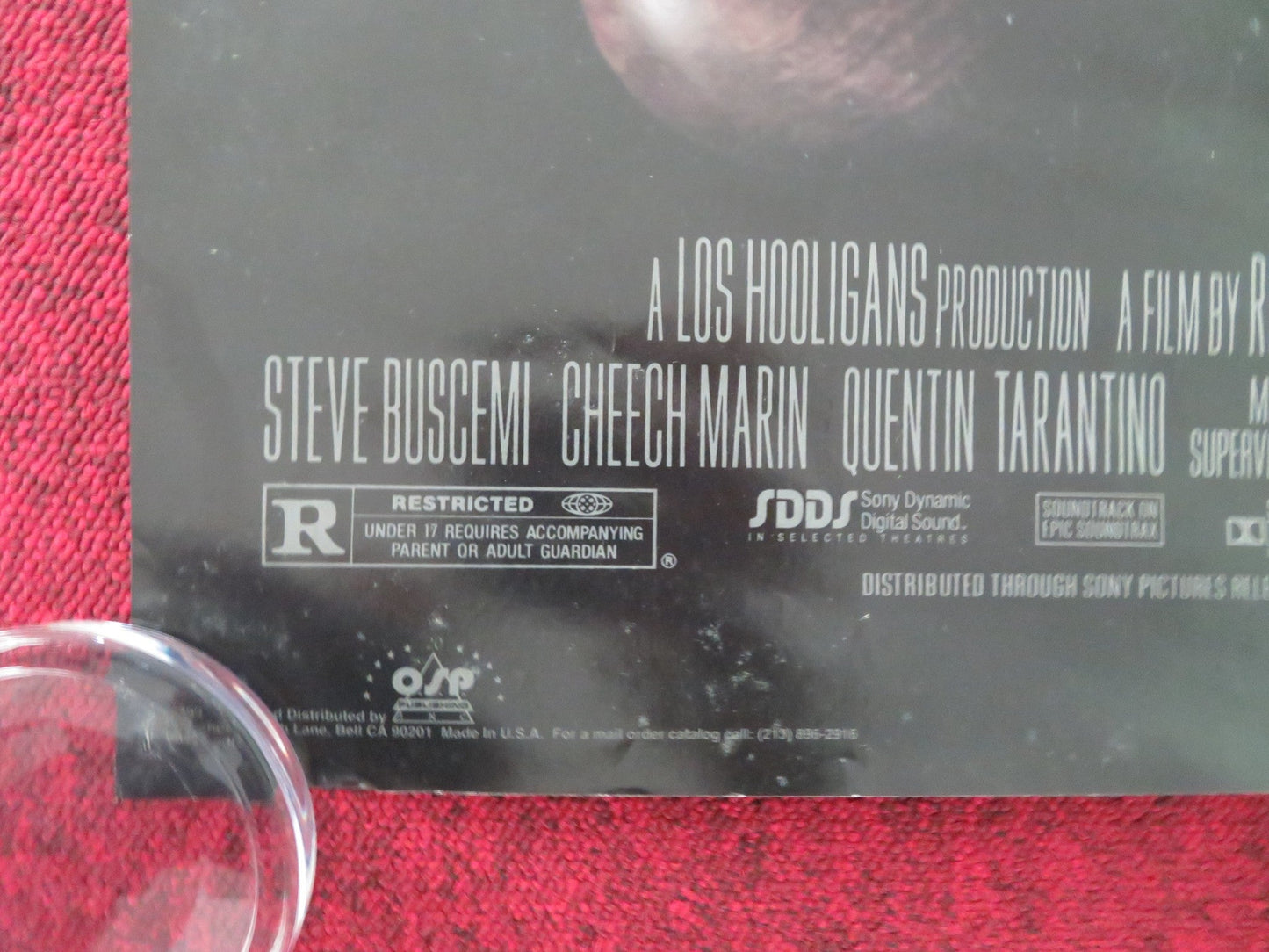 DESPERADO POSTER ROLLED ANTONIO BANDERAS SALMA HAYEK 1995 Movie posters