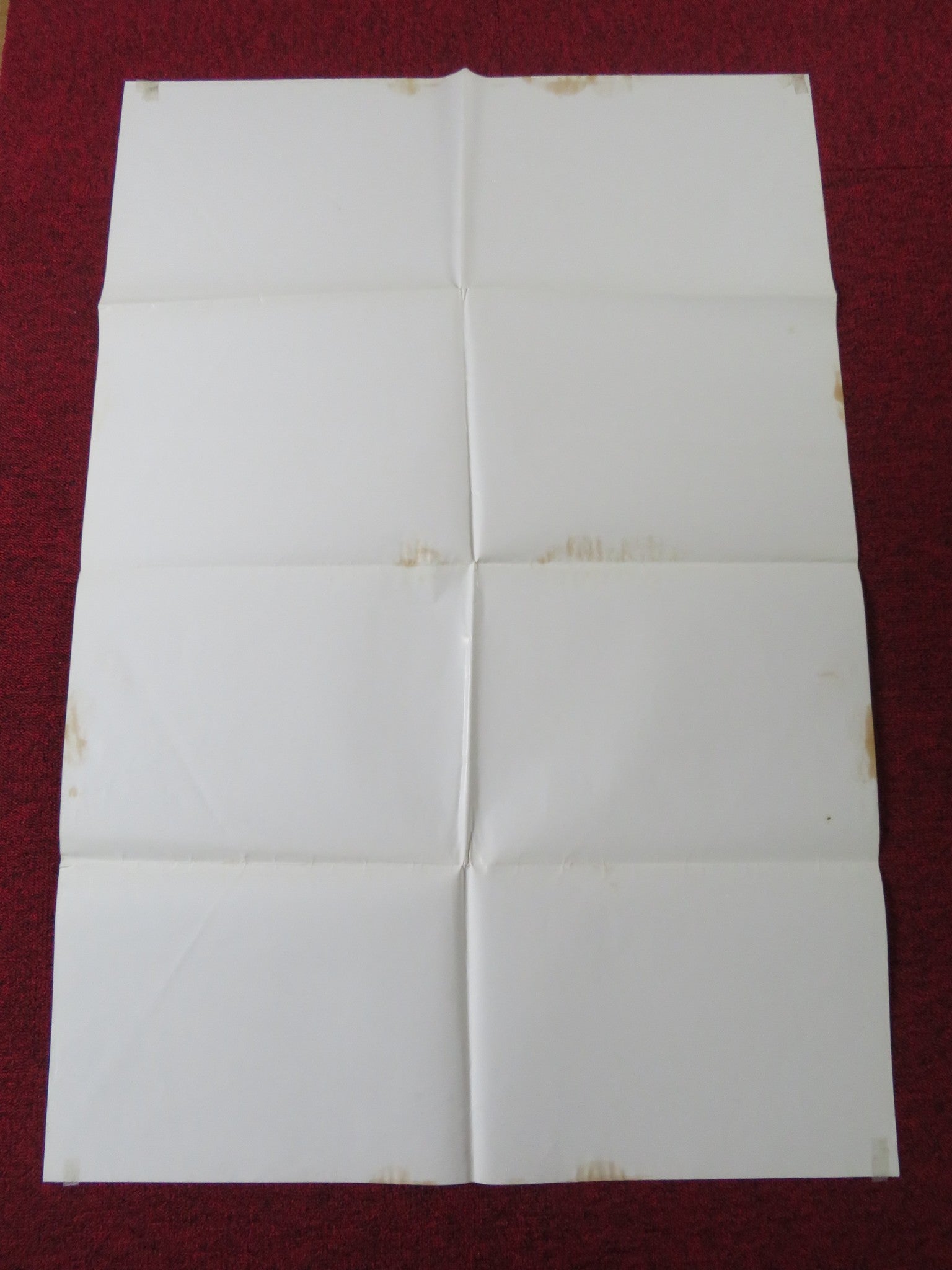 DESPERATE HOURS FOLDED US ONE SHEET POSTER MICKEY ROURKE ANTHONY HOPKINS 1990 Rendezvous Cinema Movie posters