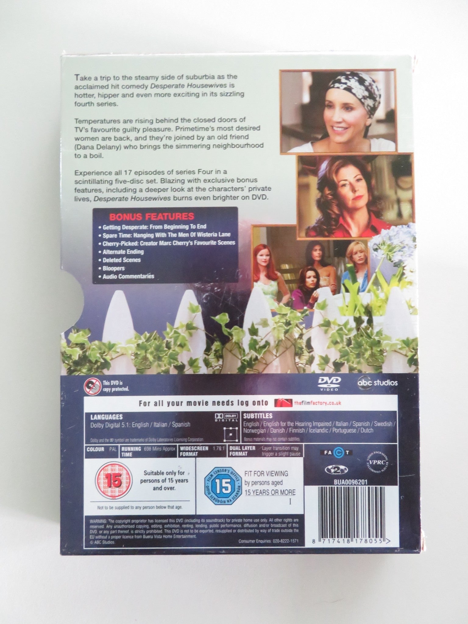 Desperate Housewives Sizzling Secrets Edition Series (DVD BoxSet) 2007 Region 2 Movie posters