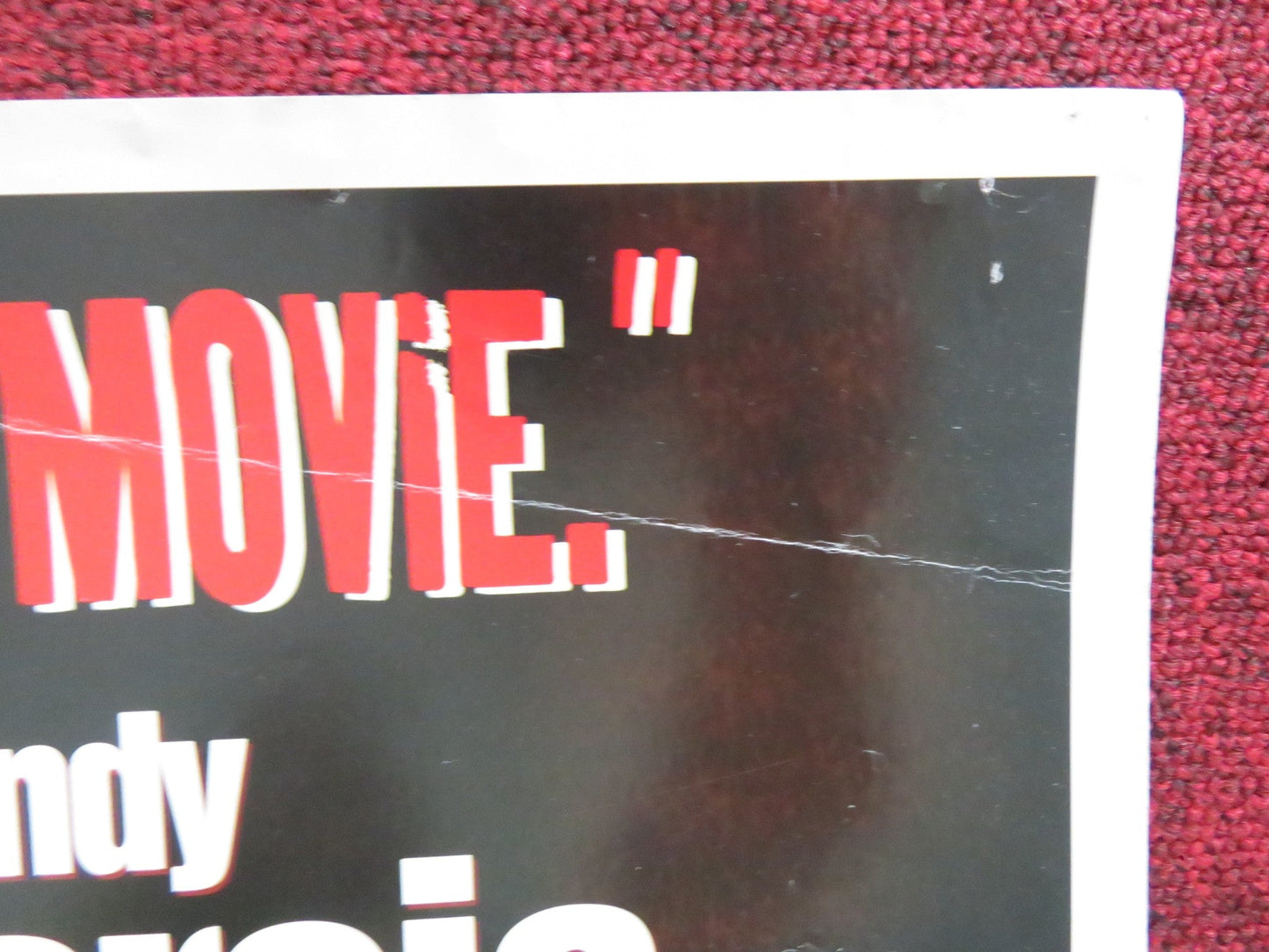 DESPERATE MEASURES VHS POSTER ROLLED MICHAEL KEATON ANDY GARCIA 1998 Rendezvous Cinema Movie posters