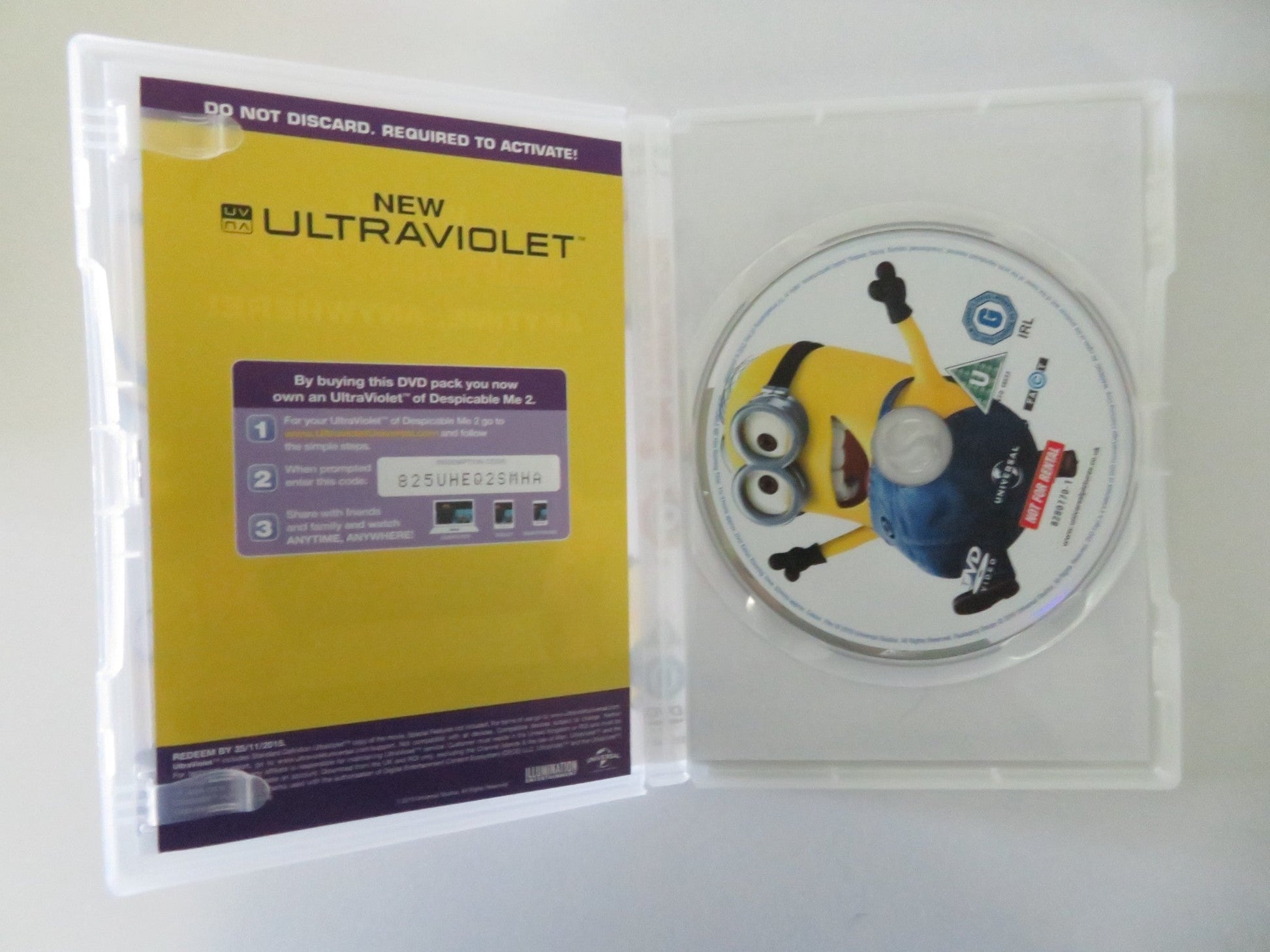 Despicable Me and Despicable Me 2 (DVD BoxSet) Steve Carell 2010 Region 2,4,5 Movie posters
