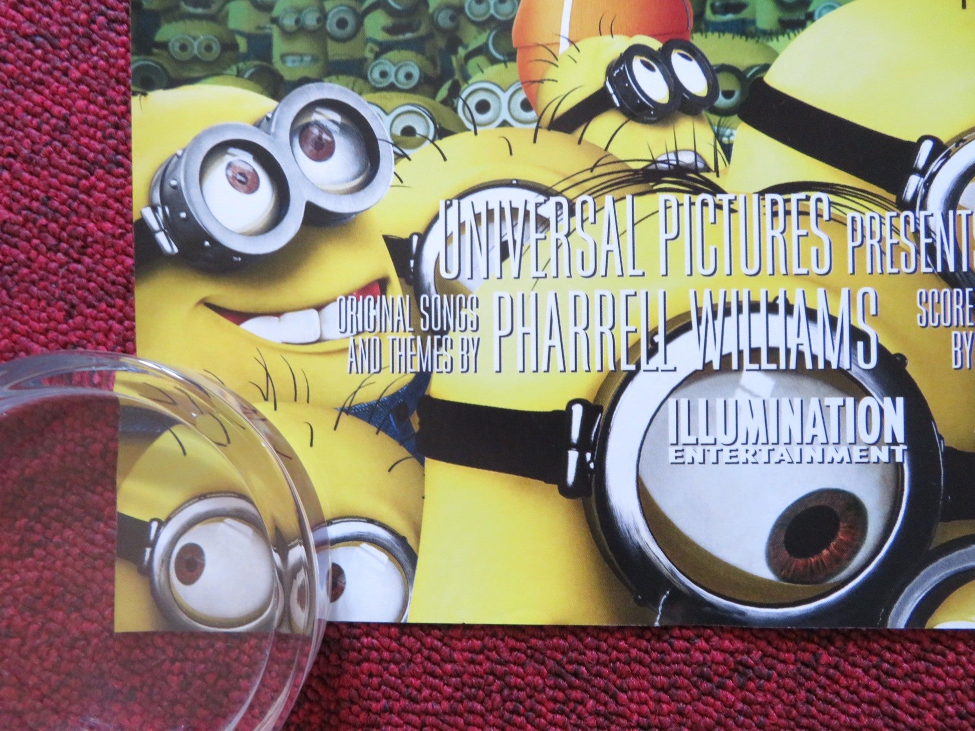 DESPICABLE ME UK QUAD ROLLED POSTER STEVE CARELL JASON SEGEL 2010 Rendezvous Cinema Movie posters