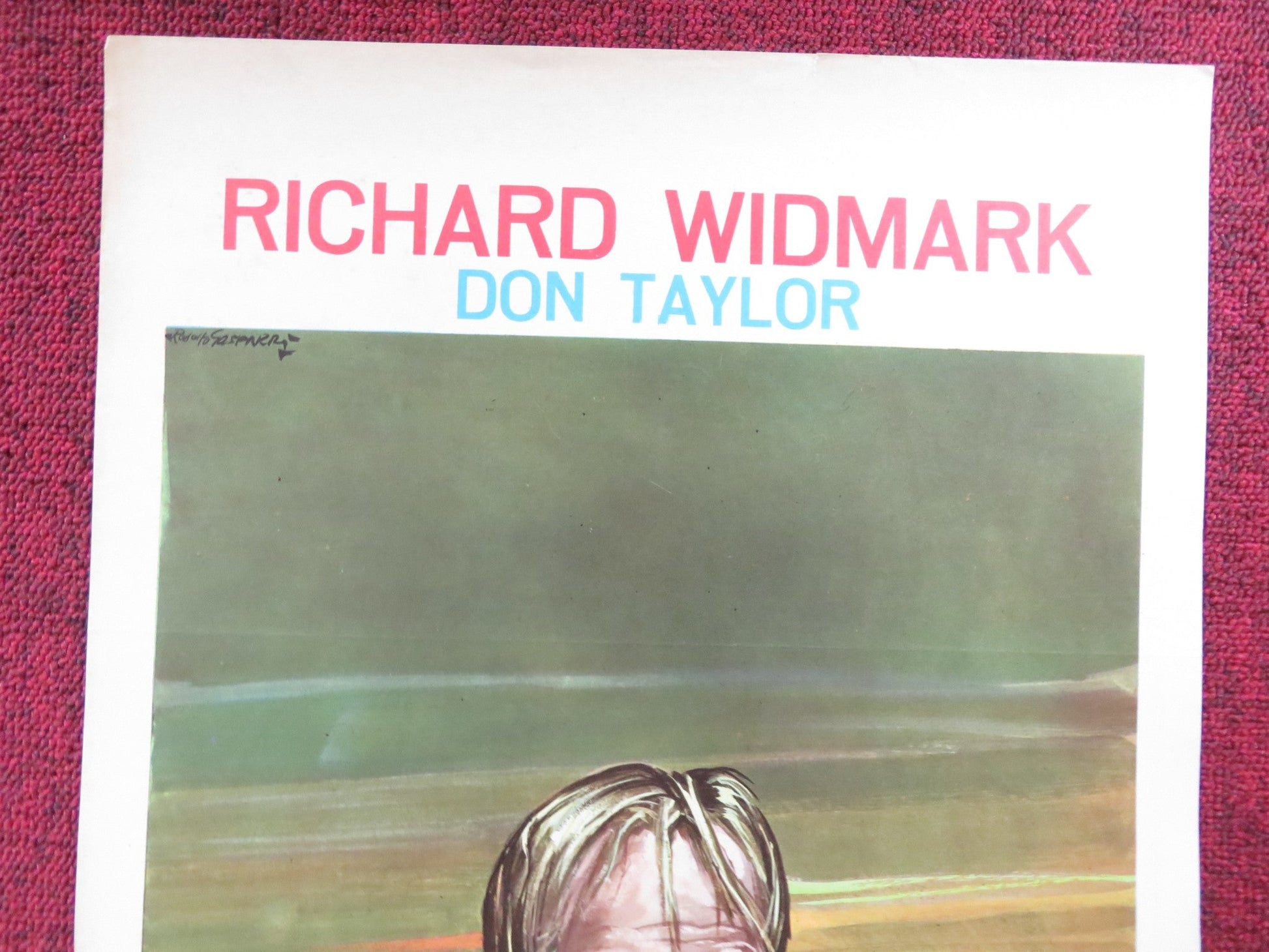 DESTINATION GOBI ITALIAN LOCANDINA POSTER RICHARD WIDMARK CASEY ADAMS 1953 Rendezvous Cinema Movie posters