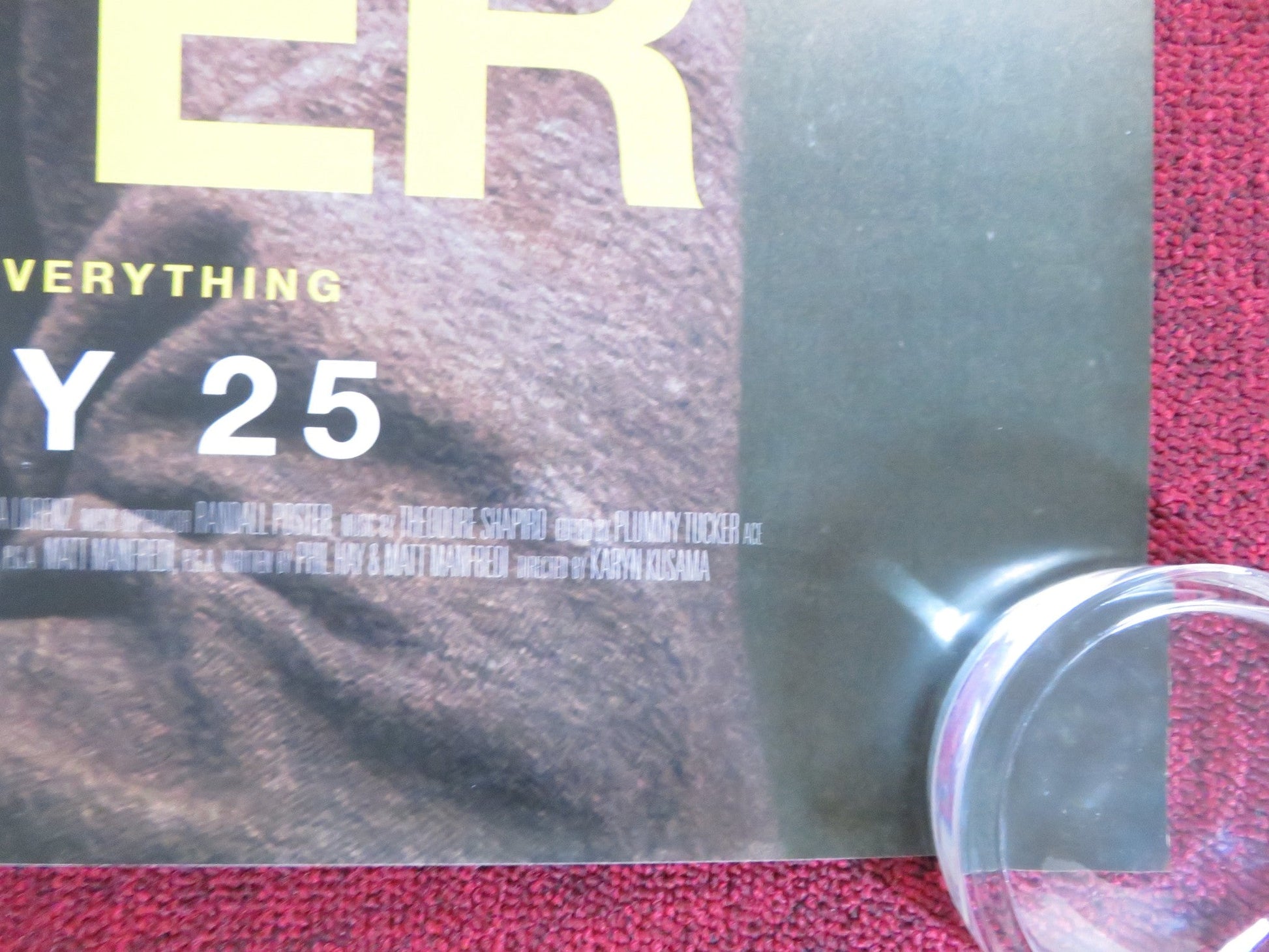 DESTROYER - B US ONE SHEET ROLLED POSTER NICOLE KIDMAN TOBY KEBBELL 2018 Rendezvous Cinema Movie posters