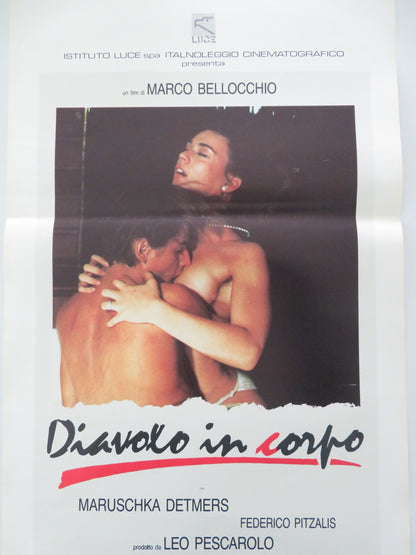 Devil in the Flesh Italian Locandina Poster Maruschka Detmers 1986 Movie posters