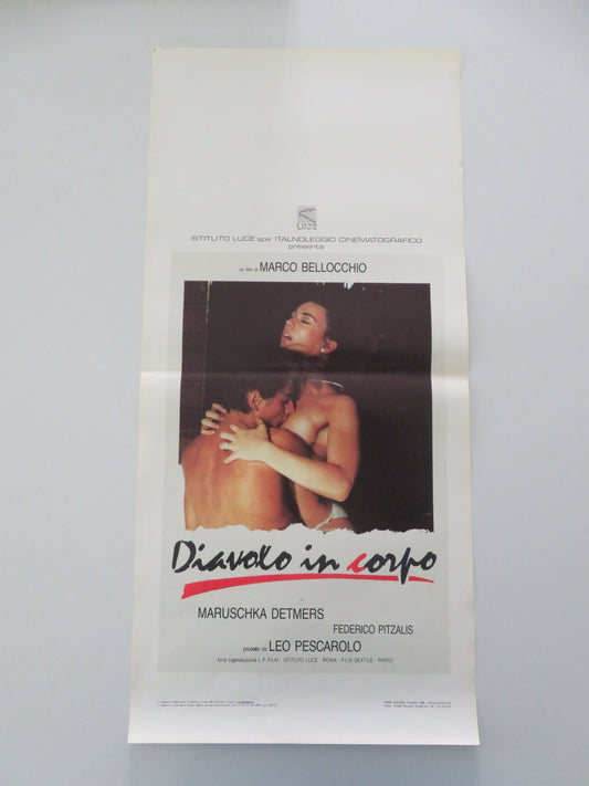 Devil in the Flesh Italian Locandina Poster Maruschka Detmers 1986 Movie posters