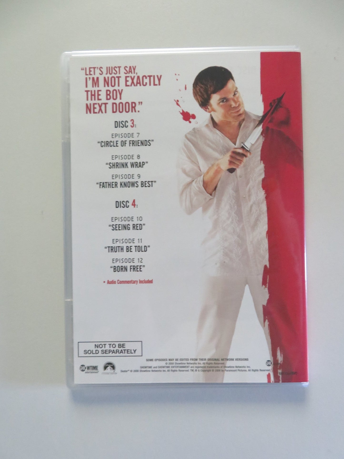 Dexter Season One (DVD BoxSet) Michael C. Hall Jennifer Carpenter 2006 Region 2 Movie posters