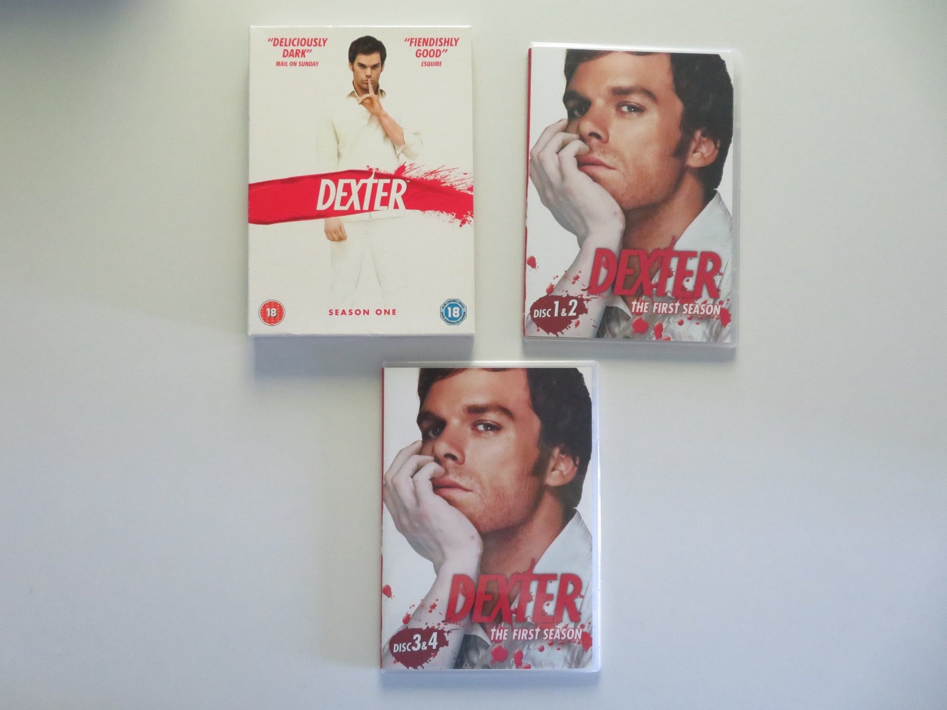 Dexter Season One (DVD BoxSet) Michael C. Hall Jennifer Carpenter 2006 Region 2 Movie posters