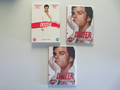 Dexter Season One (DVD BoxSet) Michael C. Hall Jennifer Carpenter 2006 Region 2 Movie posters