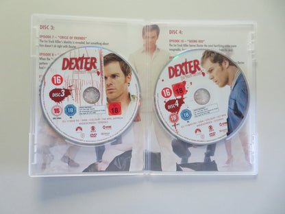 Dexter Season One (DVD BoxSet) Michael C. Hall Jennifer Carpenter 2006 Region 2 Movie posters